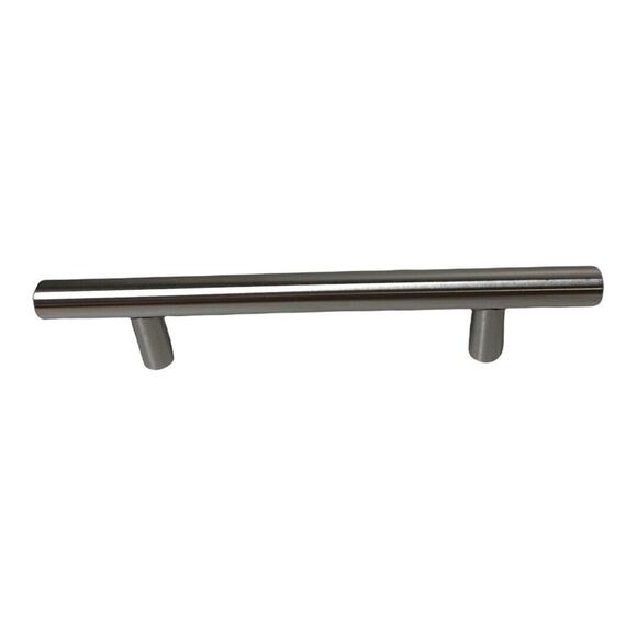 Brushed Nickel Cabinet Pulls Stainless Steel T Bar Drawer Handles Set of 4‎ - Picture 1 of 4